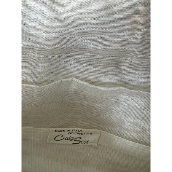 1960s raffia purse with colorful patchwork and wood accent by Craig Scot Made in - Picture 9 of 10